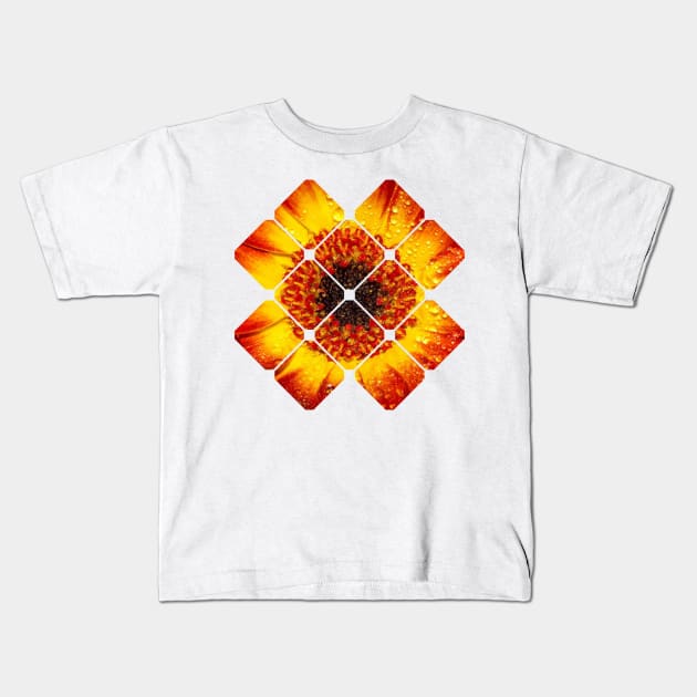 Of Pixels and Petals Kids T-Shirt by LaurenPatrick